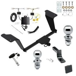 Reese Trailer Tow Hitch For 21-26 KIA K5 All Models Deluxe Package Wiring 2" and 1-7/8" Ball and Lock