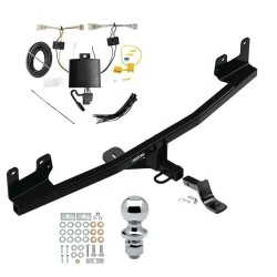 Reese Trailer Tow Hitch For 21-23 KIA Rio Hatchback Complete Package w/ Wiring Draw Bar and 2" Ball