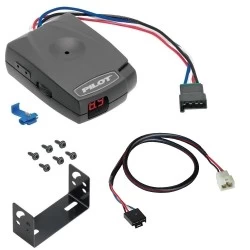 Trailer Brake Control For 20-25 KIA Telluride 20-22 Hyundai Palisade 22-25 Santa Cruz 01-25 Santa Fe 13-18 Sport 2019 XL 03-25 Sorento w/ Plug Play Wiring Adapter Electric Trailer Brakes Module Box Controller Pro Series Pilot