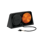 Wesbar Dual Left and Right Agricultural Tail Light Kit Red Amber with 3-Wire Plug