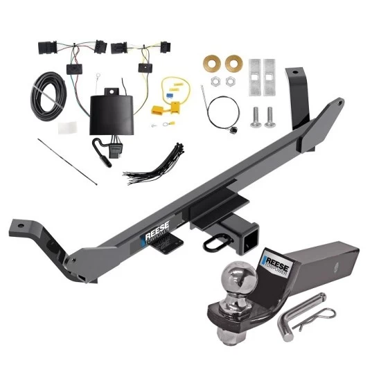 Reese Trailer Tow Hitch For 20-22 BMW X1 w/o LED Taillights Complete Package w/ Wiring and 2" Ball