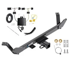 Trailer Hitch w/ Wiring For 20-22 BMW X1 w/o LED Taillights Class 3 2" Tow Receiver Reese Tekonsha