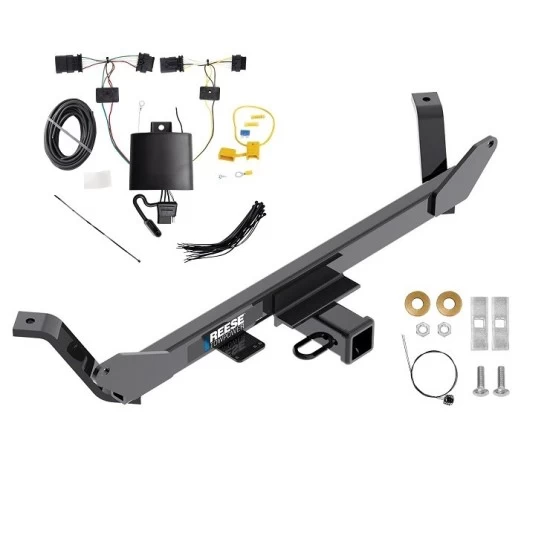 Trailer Hitch w/ Wiring For 20-22 BMW X1 w/o LED Taillights Class 3 2" Tow Receiver Reese Tekonsha