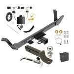 Reese Trailer Tow Hitch For 20-22 BMW X1 w/o LED Taillights Deluxe Package Wiring 2" Ball Mount and Lock