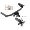 Reese Trailer Tow Hitch Receiver For 16-23 Mazda CX-9 w/Tri-Ball Triple Ball 1-7/8" 2" 2-5/16"