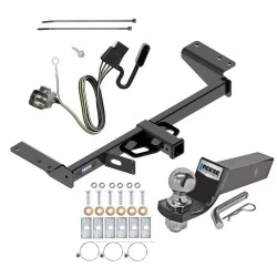 Reese Trailer Tow Hitch For 17-26 Cadillac XT5 Complete Package w/ Wiring and 2" Ball