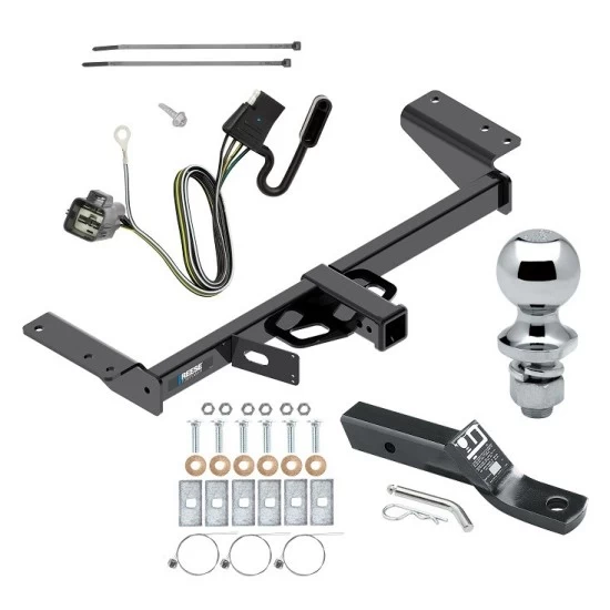 Reese Trailer Tow Hitch For 17-26 Cadillac XT5 2" Receiver Complete Package w/ Wiring and 1-7/8" Ball