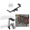 Trailer Hitch w/ 4 Bike Rack For 17-26 Cadillac XT5 Except Platinum Approved for Recreational & Offroad Use Carrier for Adult Woman or Child Bicycles Foldable
