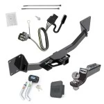 Reese Trailer Tow Hitch For 17-23 GMC Acadia 19-26 Chevrolet Blazer Deluxe Package Wiring 2" Ball and Lock