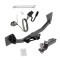Tow Package For 17-23 GMC Acadia 19-26 Chevrolet Blazer Trailer Hitch w/ Wiring 2" Drop Mount 2" Ball 2" Receiver Reese
