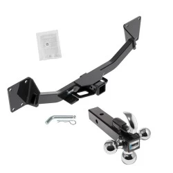 Reese Trailer Tow Hitch Receiver For 19-26 Chevy Blazer 17-23 GMC Acadia w/Tri-Ball Triple Ball 1-7/8" 2" 2-5/16"