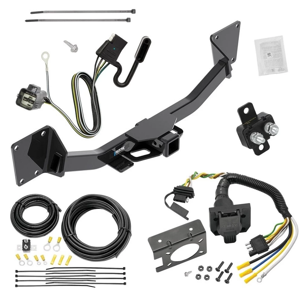 Trailer Hitch w/ 7-Way RV Wiring For 17-23 GMC Acadia 19-26 Chevrolet Blazer Class 3 2" Receiver Reese