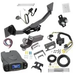 Trailer Hitch Tow Package Prodigy P3 Brake Control For 17-23 GMC Acadia 19-26 Chevrolet Blazer w/ 7-Way RV Wiring 2" Drop Mount 2" Ball Class 3 2" Receiver Reese Tekonsha