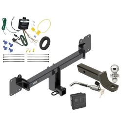 Reese Trailer Tow Hitch For 22-26 Jaguar F-Pace All Models Deluxe Package Wiring 2" Ball Mount and Lock