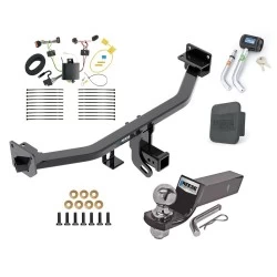 Reese Trailer Tow Hitch For 17-22 KIA Sportage Except SX & SX Turbo Deluxe Package Wiring 2" Ball and Lock