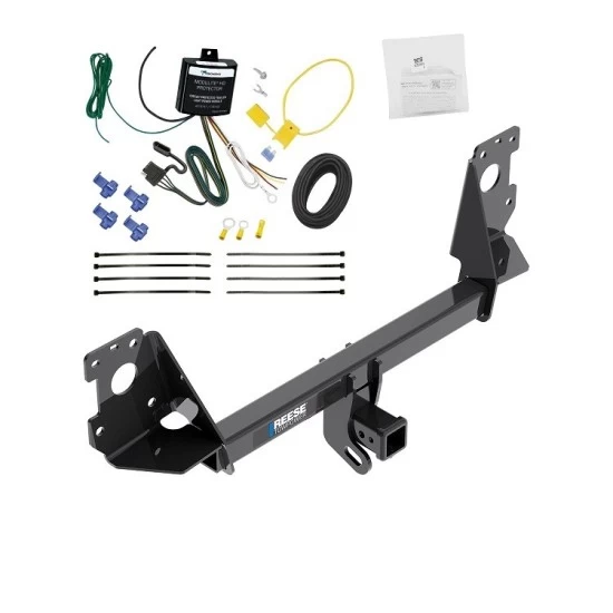 Trailer Hitch w/ Wiring For 17-25 Audi Q7 All Models Class 4 2" Tow Receiver Reese Tekonsha