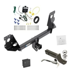 Reese Trailer Tow Hitch For 17-25 Audi Q7 All Models Deluxe Package Wiring 2" Ball Mount and Lock