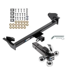 Reese Trailer Tow Hitch Receiver For 16-22 Nissan NP300 Navara w/Tri-Ball Triple Ball 1-7/8" 2" 2-5/16"