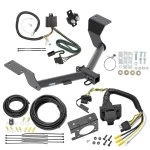 Trailer Hitch w/ 7-Way RV Wiring For 17-19 Honda CR-V 20-24 Except Hybrid Class 3 2" Receiver Reese