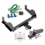 Reese Trailer Tow Hitch For 15-23 Ford F-150 Complete Package w/ Wiring and 2" Ball