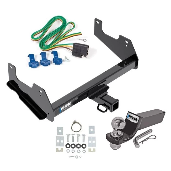 Reese Trailer Tow Hitch For 15-23 Ford F-150 Complete Package w/ Wiring and 2" Ball