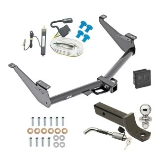 Reese Trailer Tow Hitch For 17-24 Nissan Titan Deluxe Package Wiring 2" Ball Mount and Lock