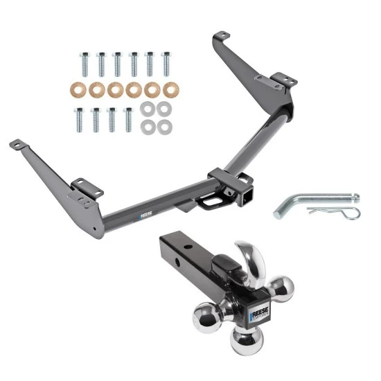 Reese Trailer Tow Hitch Receiver For 17-24 Nissan TITAN Except XD Trims w/Tri-Ball Triple Ball 1-7/8" 2" 2-5/16"