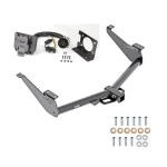 Reese Trailer Tow Hitch w/ 7-Way RV Wiring For 17-24 Nissan TITAN Exc XD Trims Class 3 2" Towing Receiver