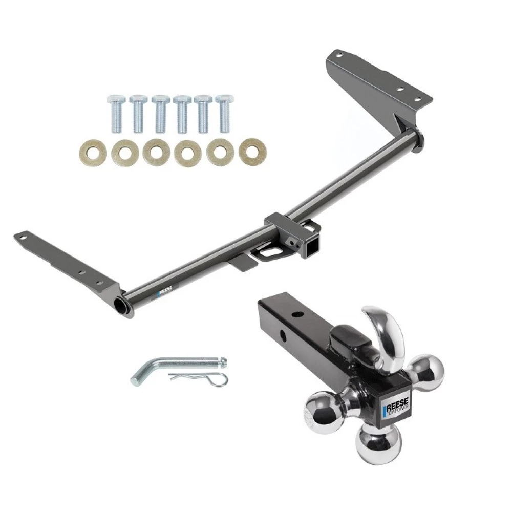 Reese Trailer Tow Hitch Receiver For 18-26 Honda Odyssey w/Tri-Ball Triple Ball 1-7/8" 2" 2-5/16"