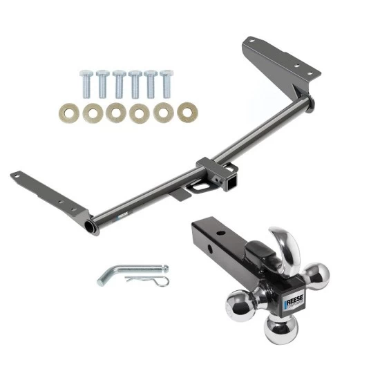 Reese Trailer Tow Hitch Receiver For 18-26 Honda Odyssey w/Tri-Ball Triple Ball 1-7/8" 2" 2-5/16"