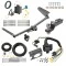 Trailer Hitch Tow Package w/ 7-Way RV Wiring For 18-23 Honda Odyssey w/ 2" Drop Mount 2" Ball Class 3 2" Receiver Reese