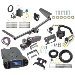 Trailer Hitch Tow Package Prodigy P3 Brake Control For 18-26 Honda Odyssey All Models w/ 7-Way RV Wiring 2" Drop Mount 2" Ball Class 3 2" Receiver Reese Tekonsha