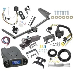 Trailer Hitch Tow Package Prodigy P3 Brake Control For 18-26 Honda Odyssey w/ Fuse Provisions w/ 7-Way RV Wiring 2" Drop Mount 2" Ball Class 3 2" Receiver Reese Tekonsha