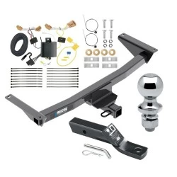 Reese Trailer Tow Hitch For 18-25 Volkswagen Atlas 2" Receiver Complete Package w/ Wiring and 1-7/8" Ball