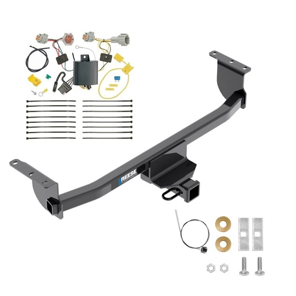 Trailer Hitch w/ Wiring For 17-19 Nissan Rogue Sport All Models Class 3 2" Tow Receiver Reese Tekonsha