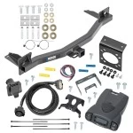 For 2018-2023 Chevrolet Traverse Trailer Hitch Tow PKG w/ Tekonsha Prodigy P3 Brake Control + 7-Way RV Wiring By Reese Towpower