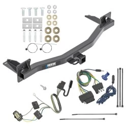 For 2018-2024 Buick Enclave Trailer Hitch Tow PKG w/ 5-Flat Wiring Harness By Reese Towpower