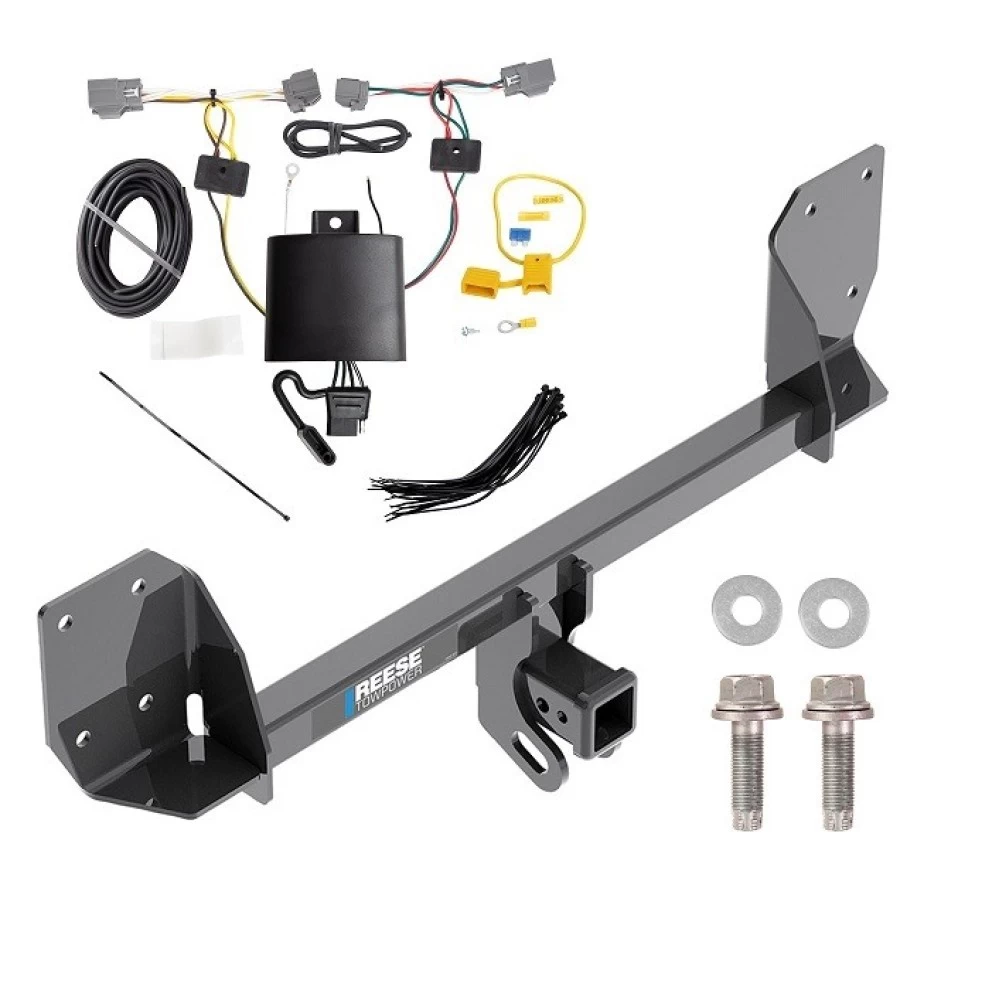 Trailer Hitch w/ Wiring For 16-25 Volvo XC90 Recharge Class 4 2" Tow Receiver Reese Tekonsha