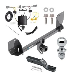 Reese Trailer Tow Hitch For 16-25 Volvo XC90 Recharge 2" Receiver Complete Package w/ Wiring and 1-7/8" Ball