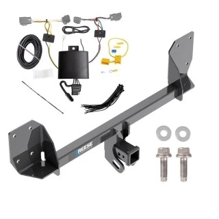 Trailer Hitch w/ Wiring For 16-25 Volvo XC90 Recharge Class 4 2" Tow Receiver Reese Tekonsha