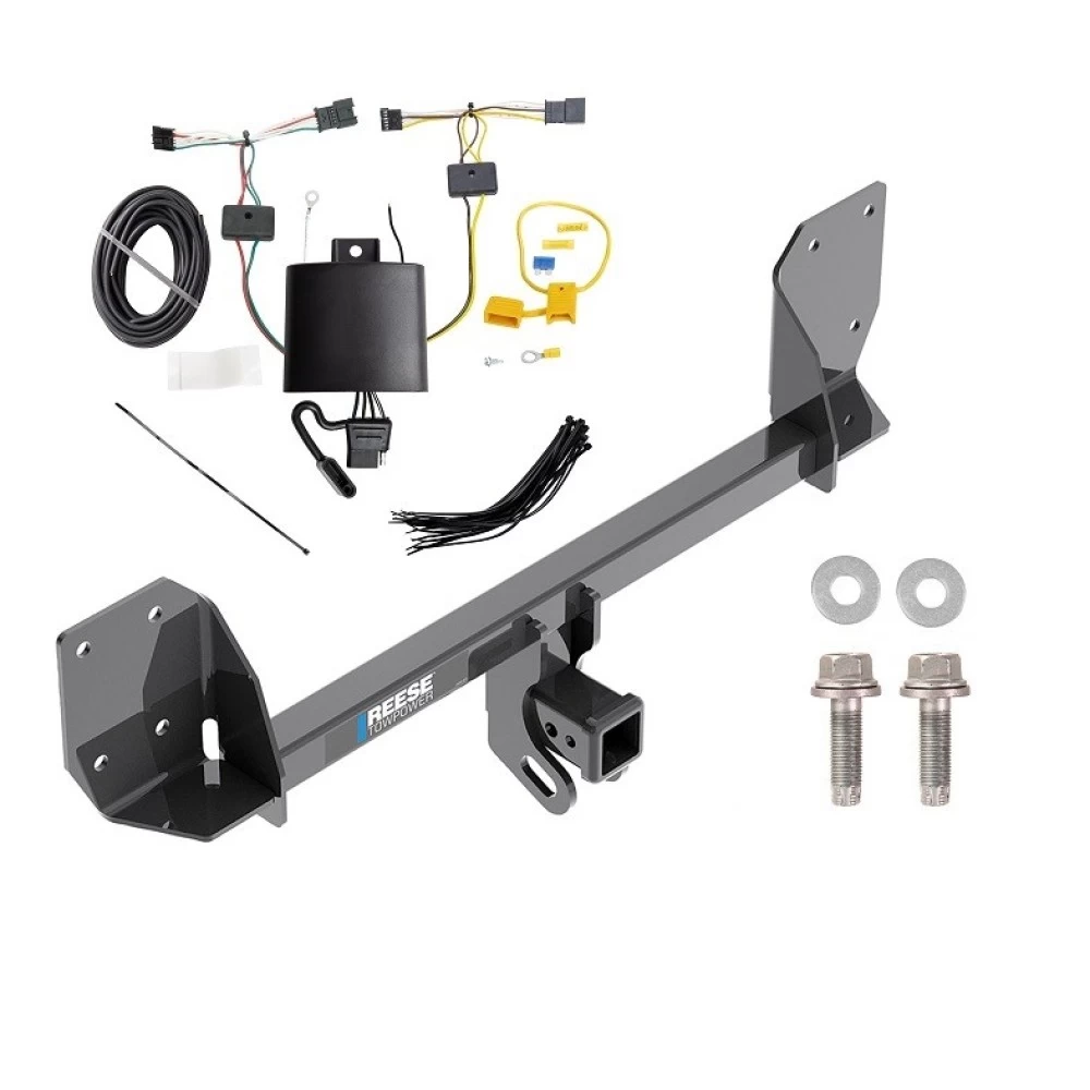 Trailer Hitch w/ Wiring For 18-27 Volvo XC60 All Models Class 4 2" Tow Receiver Reese Tekonsha