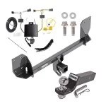 Custom Fit Trailer Hitch Wiring Harness (Plug & Play) 2" Drop Ball-Mount w/ Pin/Clip 2" Chrome Ball Installation Hardware Installation Instructions 84194 118773 21536 Reese Towpower Tow Package 18-23 Volvo XC60 Trailer Hitch Wiring 2" D Tow Package For 18-24 Volvo XC60 Trailer Hitch w/ Wiring 2" Drop Mount 2" Ball 2" Receiver Reese