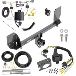 Trailer Hitch w/ 7-Way RV Wiring For 16-25 Volvo XC90 Recharge Class 4 2" Receiver Reese