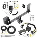Custom Fit Trailer Hitch Wiring Harness (Plug & Play)Trailer Connector Adapter Brake Control Wiring Kit Circuit Breaker Installation Hardware Installation Instructions 84194 85343 20506 7012a 118773 Reese Towpower Trailer Hitch 7-Way RV Wiring 18-23 V Trailer Hitch w/ 7-Way RV Wiring For 18-24 Volvo XC60 Class 4 2" Receiver All Models Reese