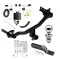 Reese Trailer Tow Hitch For 18-25 Alfa Romeo Stelvio Exc Quadrifoglio Class 4 2" Receiver Complete Package w/ Wiring and 1-7/8" Ball