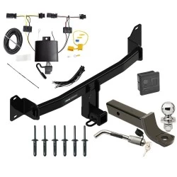 Reese Trailer Tow Hitch For 18-23 BMW X2 All Models Deluxe Package Wiring 2" Ball Mount and Lock