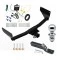 Reese Trailer Tow Hitch For 21-24 Lexus NX250 NX350 NX350h NX450h+ 2" Receiver Complete Package w/ Wiring and 1-7/8" Ball