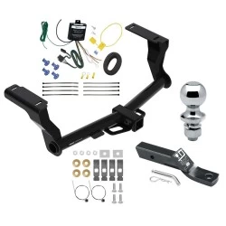 Reese Trailer Tow Hitch For 16-26 Subaru Crosstrek Hybrid 2" Receiver Complete Package w/ Wiring and 1-7/8" Ball