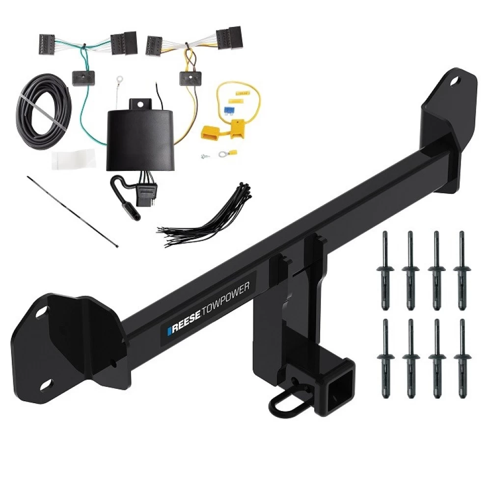 Reese Trailer Hitch w/ Wiring For 18-21 BMW X3 Class 3 2" Tow Receiver Reese Tekonsha