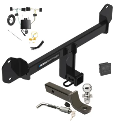 Reese Trailer Tow Hitch For 22-26 BMW X3 All Models Deluxe Package Wiring 2" Ball Mount and Lock